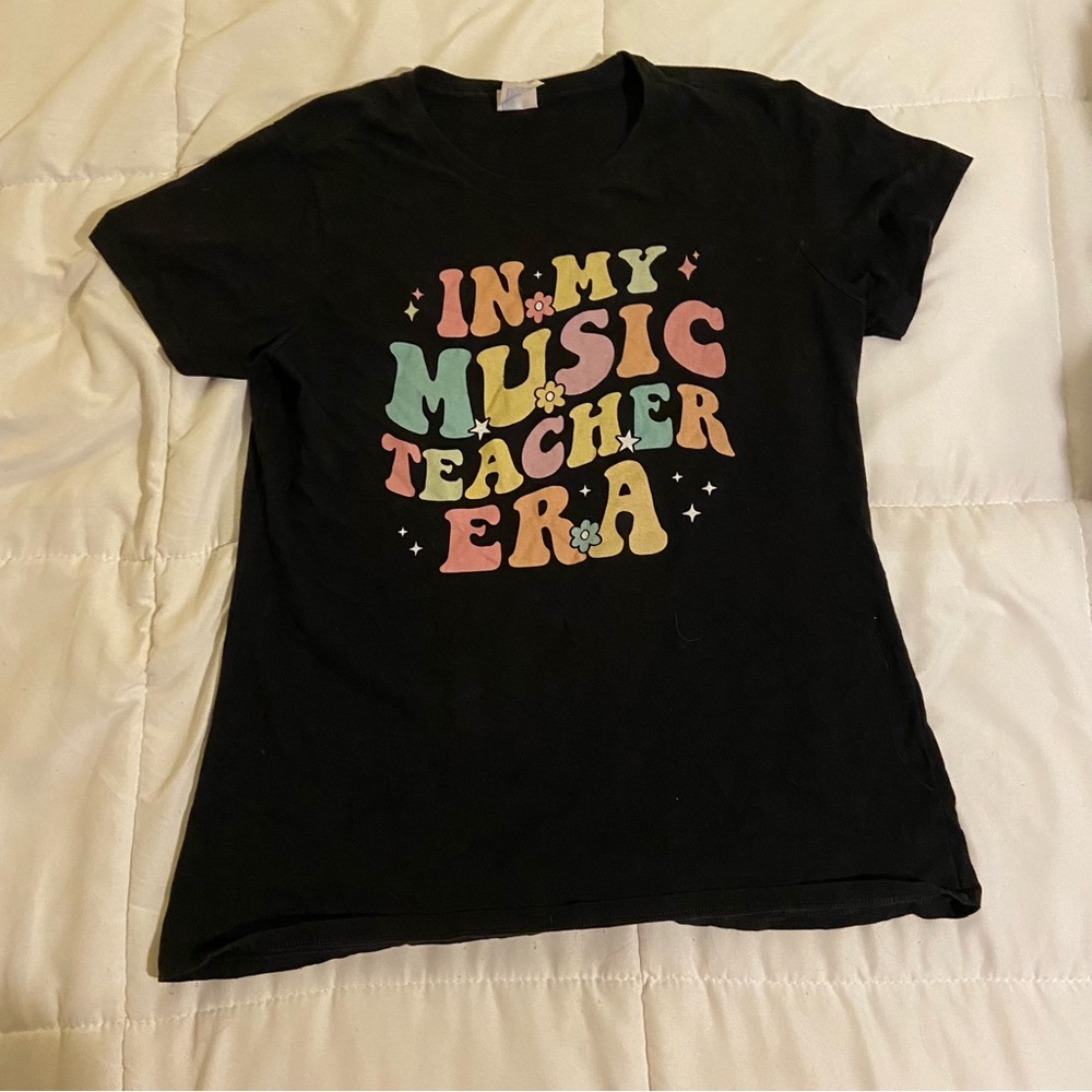 Black Music Teacher Graphic Tee